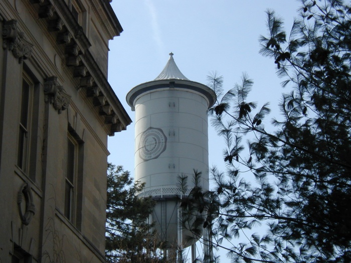 The Engineering water tower.