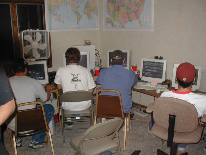 The Mighty Stonebrook Lan Party.  Quake 3 was the game.