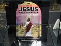 Including the Jesus Action Figure.