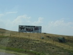 Wall Drug?  Only one of MANY signs.