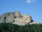 Crazy Horse, in progress.
