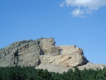 Crazy Horse, in progress.