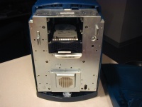 The front of the Octane, opened.  18 gig 7200 RPM drive.