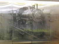 23 Subway Steam Engine Mural